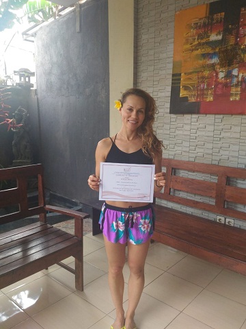 Reeva Bali Spa School Student